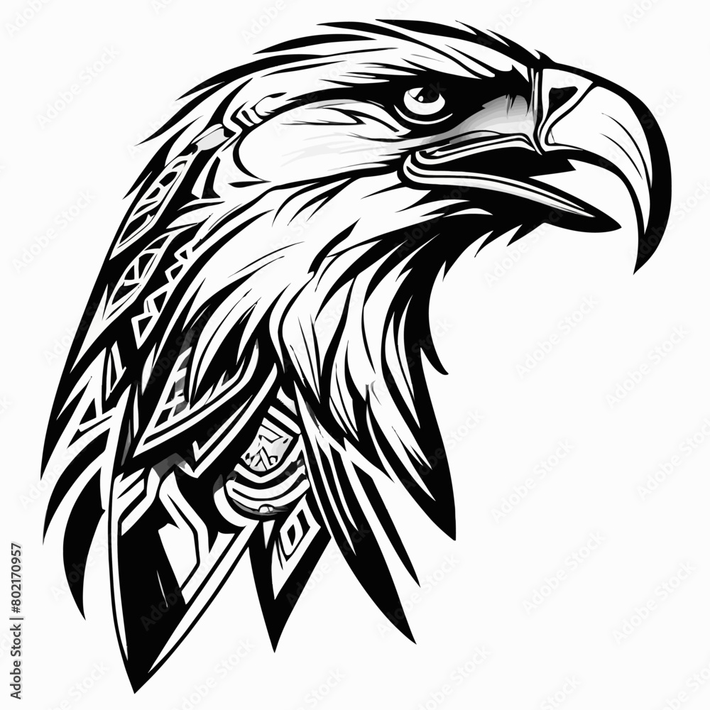 Tribal Eagle Artwork Tribal Eagle Artwork