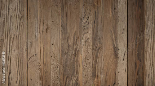 Vintage Wooden Plank Wall. Rustic Wood Board Background. Antique Paneling Texture. Rough Timber Wall Surface. Weathered Lumber Board Fence