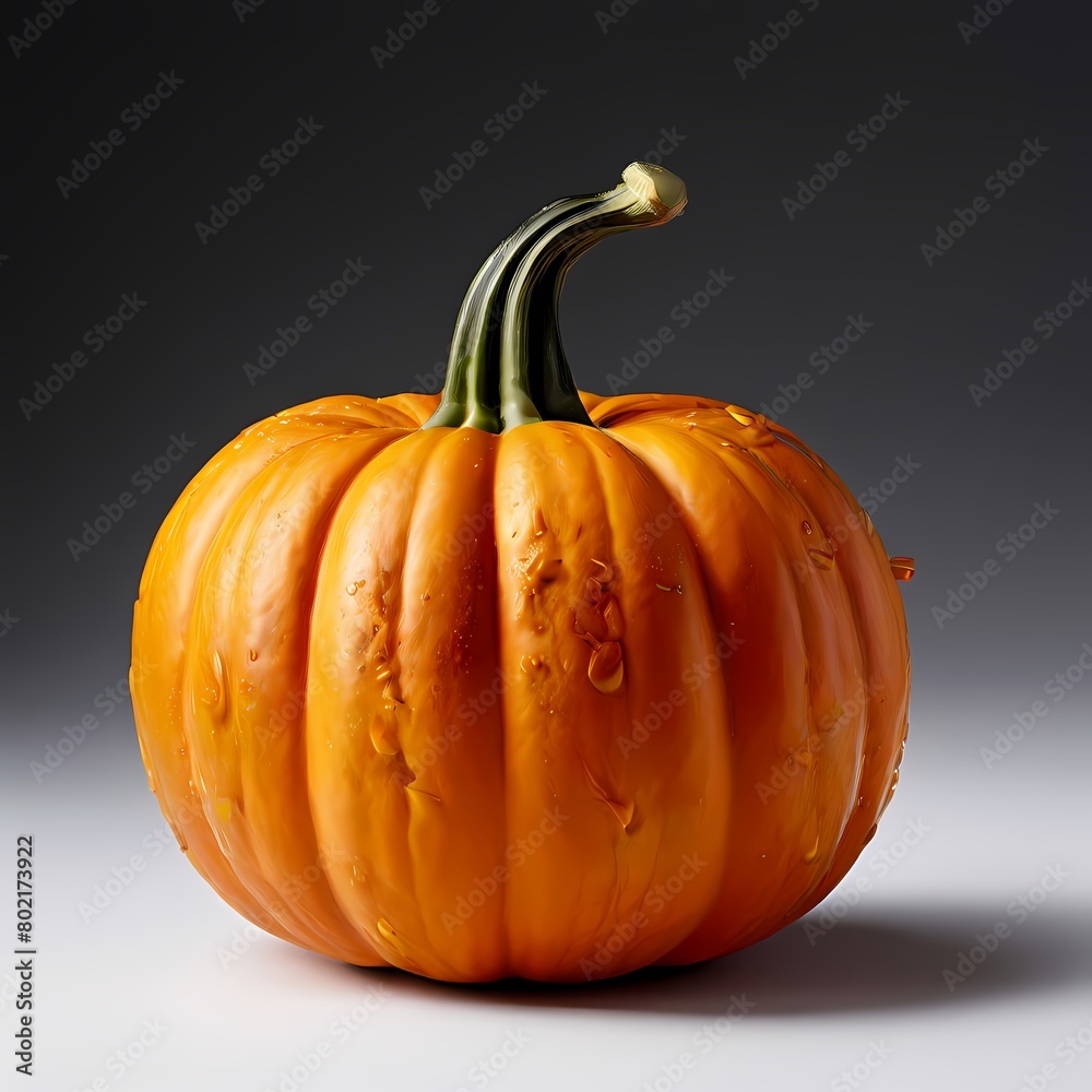 Obraz premium Baby boo pumpkin vegetable, Ai Generated