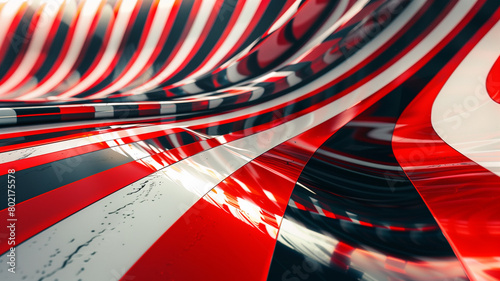 Graphic abstract stripe racing background