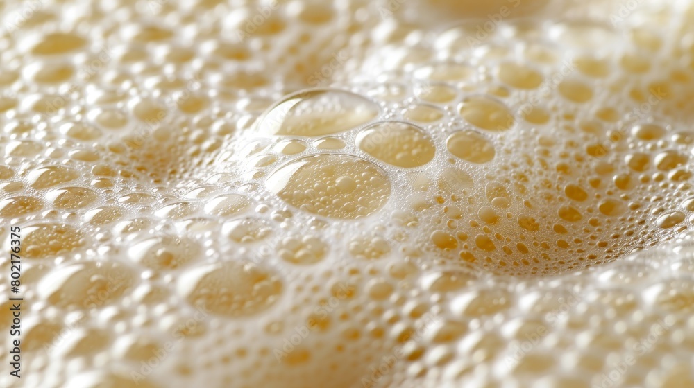 beer foam bubbles close up beer foam bubbles close up