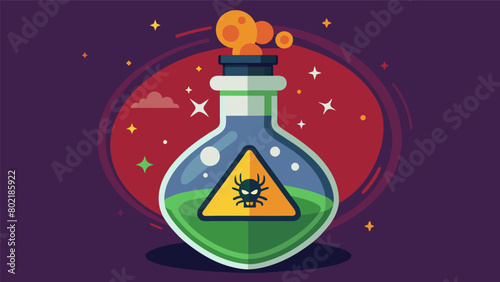 One of the potions had a warning label that read Side effects may include sleepless nights constant fear and inability to trust anyone..