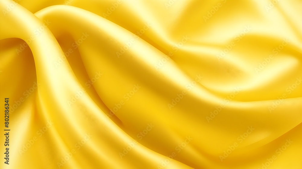 Silky smoothness background. Golden satin fabric with soft texture, flowing waves, and elegant folds. Silky smoothness background. Golden satin fabric with soft texture, flowing waves, and elegant folds.
