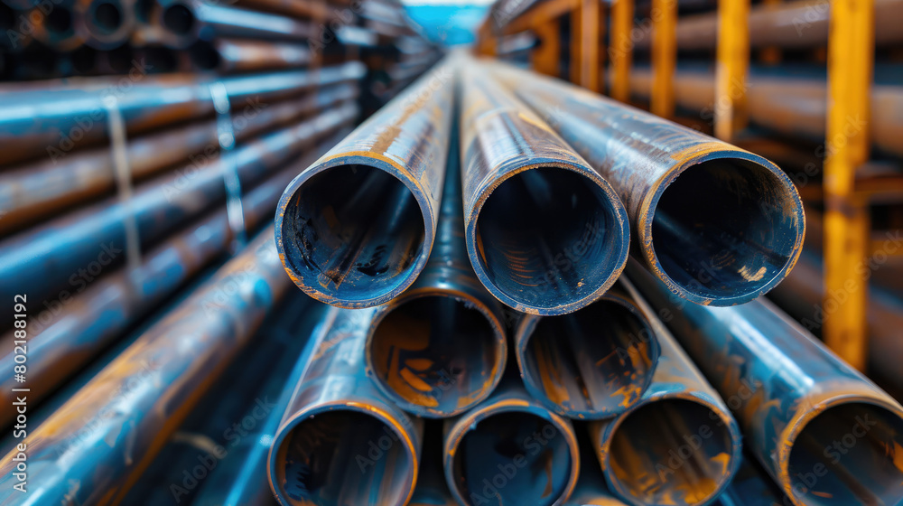 High-Quality Aluminum and Steel Pipes in Warehouse High-Quality Aluminum and Steel Pipes in Warehouse