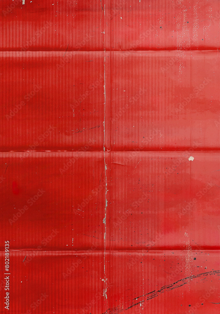 Fototapeta premium ai generated paper texture with scanning lines and folding marks, realistic paper surface with scratches.