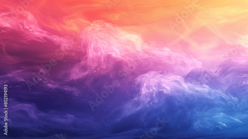 Explore the kinetic beauty of a sunrise gradient background infused with vitality, as lively colors interplay with deeper tones, offering an electrifying canvas for graphic enhancement.