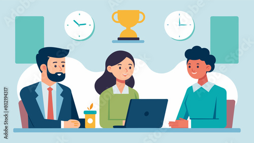 During the interview the hiring team allowed extra time for candidates with processing speed difficulties understanding that it may take longer for. Vector illustration