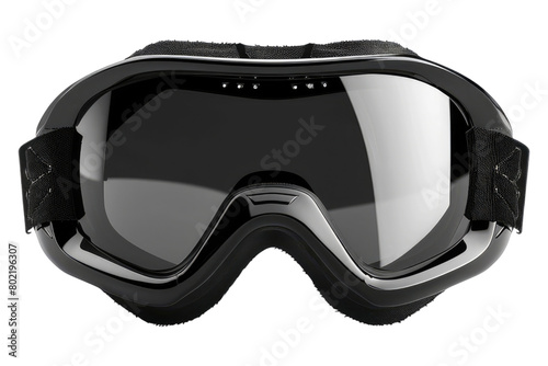 Biker goggles isolated on transparent background.