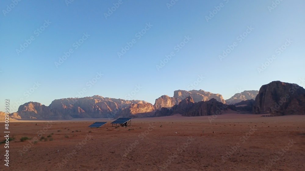 panorama of the desert
