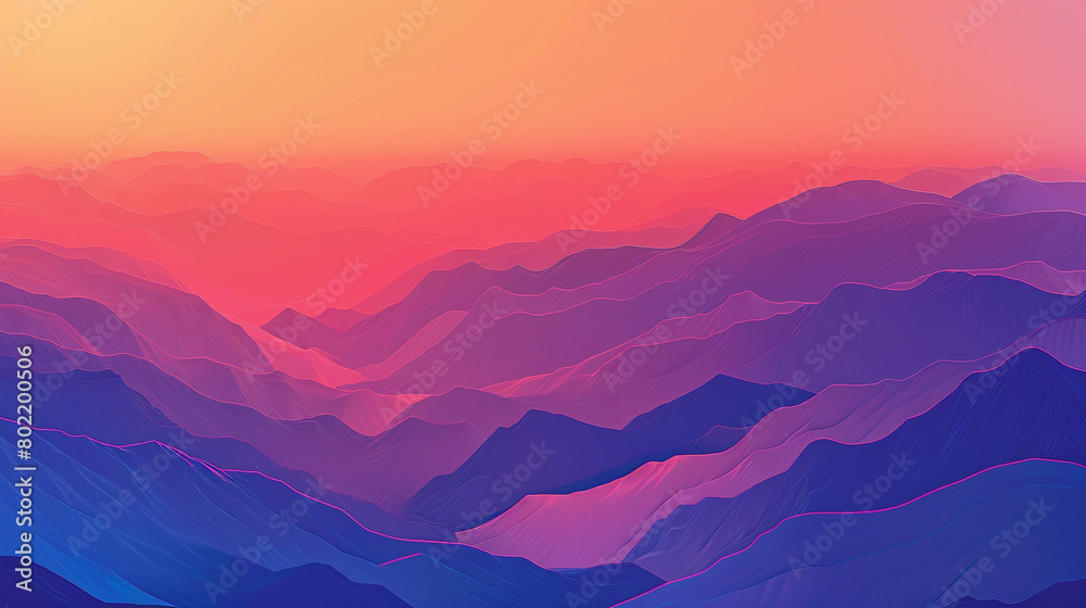 Explore a sunrise gradient background alive with vibrancy, where bold ...