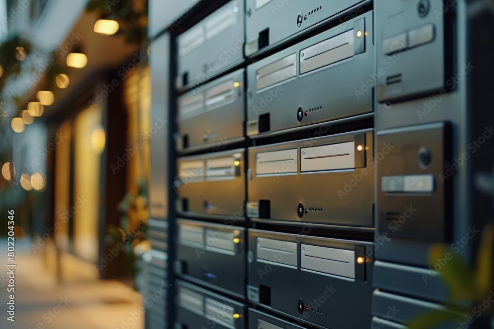 Smart mailboxes notify recipients when mail arrives and filters junk mail physically Smart mailboxes notify recipients when mail arrives and filters junk mail physically