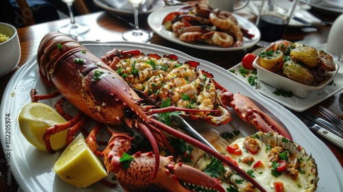 seafood delicious lobster crustacean lobsters crustaceans seafoods lobster dinner seafood.