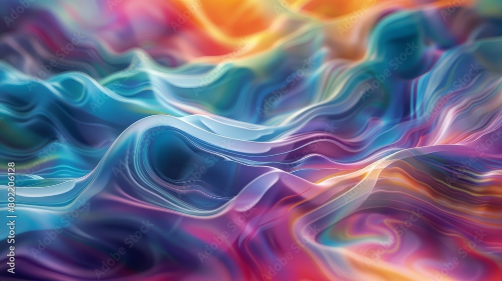 This Background of floating liquid fluid circles presents an artistic flow of colors This Background of floating liquid fluid circles presents an artistic flow of colors