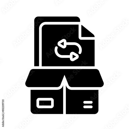 recycle paper icon