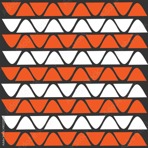 The background illustration has a white orange curve pattern.