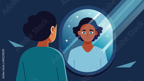 A patient looks in the mirror and sees a glimmer of hope in their own eyes a small but powerful sign that they are starting to heal from their.