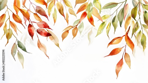 Elegant Watercolor Willow L...