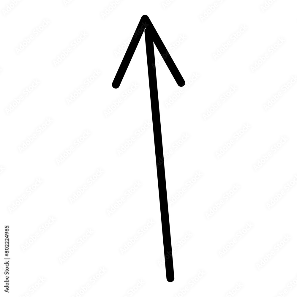 Hand drawn arrow - stock vector svg Hand drawn arrow - stock vector svg