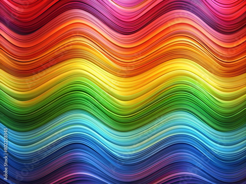 Waves of color flowing horizontally or vertically across the background  GENERATIVE AI