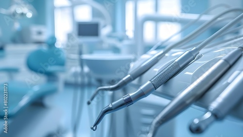 The Importance of Dental Office Equipment and Orthopedic Instruments in Dental Procedures. Concept Dental Procedures, Dental Office Equipment, Orthopedic Instruments, Importance, Healthcare,