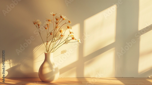 background with house plants and copy space