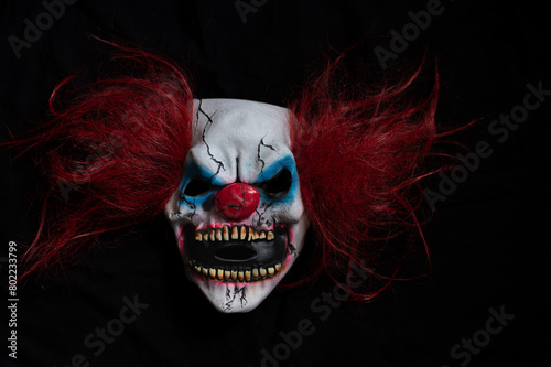 Masque effrayant de clown photo