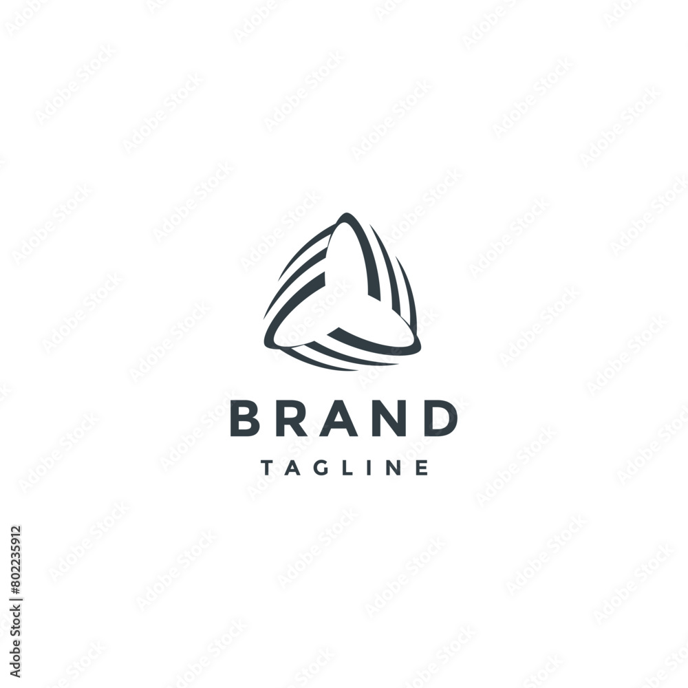 Minimalist Swirling Triangle Lines Logo Design. Minimalist Lines Swirling Form Triangle Pattern Logo Design. Minimalist Swirling Triangle Lines Logo Design. Minimalist Lines Swirling Form Triangle Pattern Logo Design.