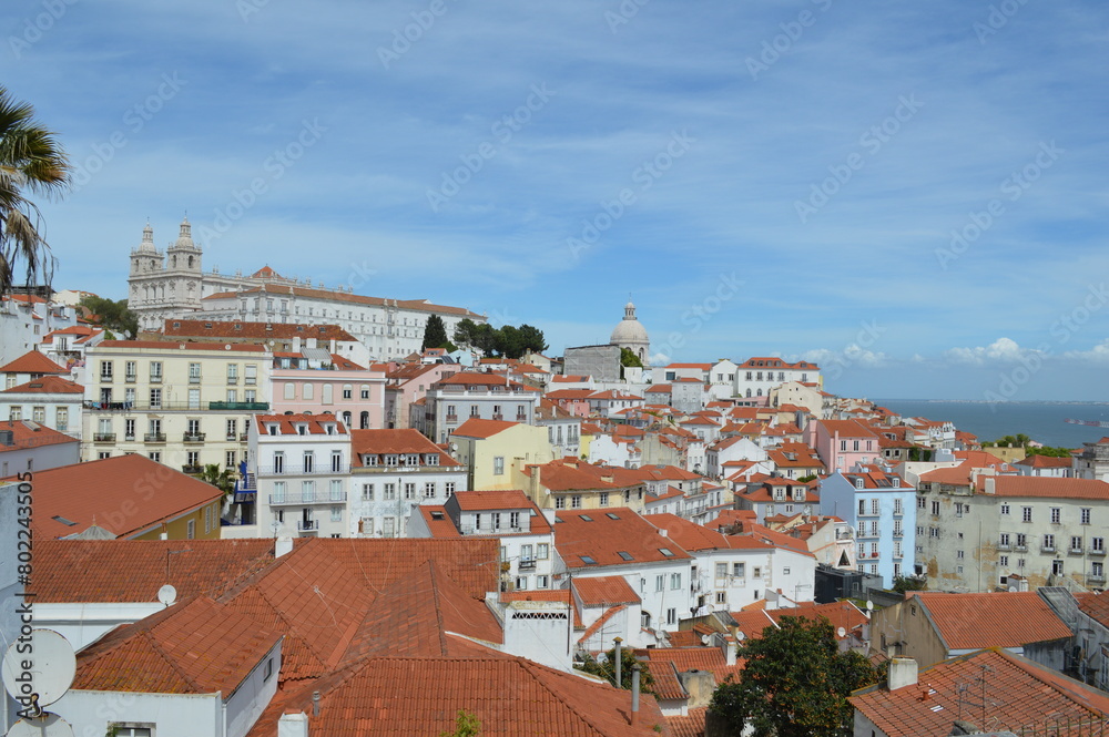 Lisbona,veduta