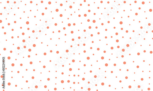 Colorful Polka Dots Background, Seamless colorful polka dot pastel color pattern, Colorful abstract seamless pattern with circles. Textile background, dot background