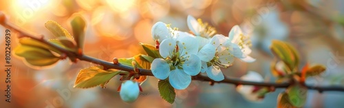 Blooming Springtime: Vibrant Colors of Nature in Fruhling photo