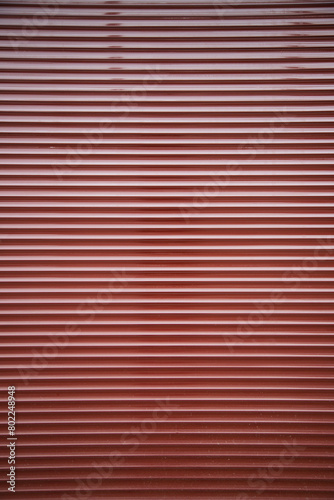 Obraz na płótnie Metalic commercial roll up door texture . vertical shot , copy space w salonie