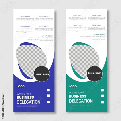 CREATIVE SIMPLE ROLL UP BANNER DESIGN TEMPLATE, BUSINESS PULL UP BANNER DESIGN.