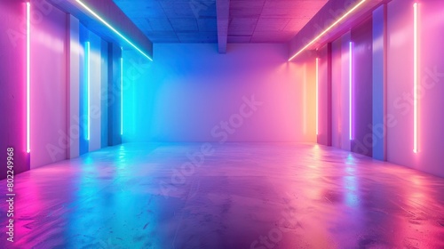 Vibrant D Rendering of a Photography Studio A Haven of Creative Production