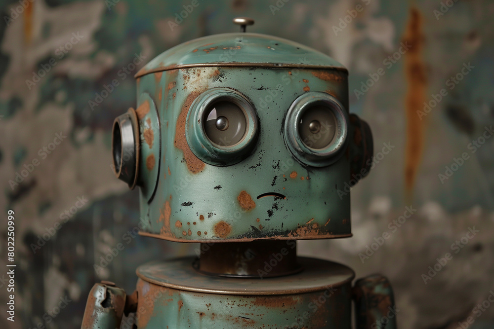 The old robot The old robot