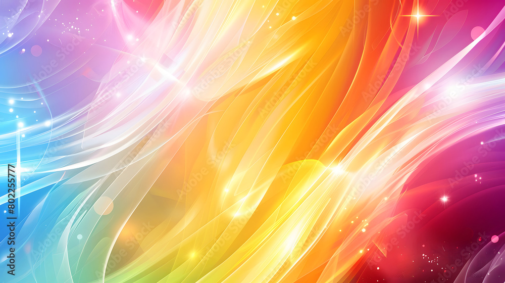 Obraz premium Abstract Bright Background. Generative AI.