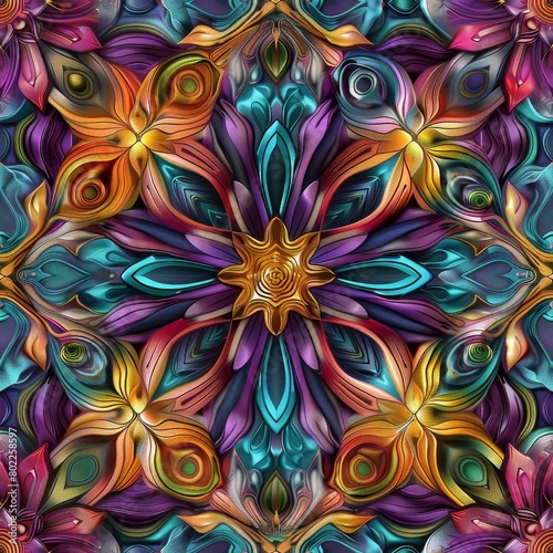 Colorful patterns, detailed style colorful drawings background