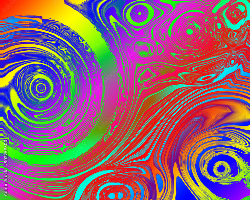 Fototapeta premium abstract background with circles