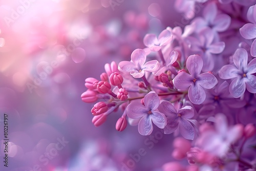 Lilac_flowers_background © sweba