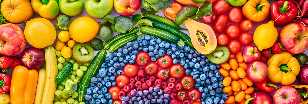 fruits and vetgetable for healthy concept