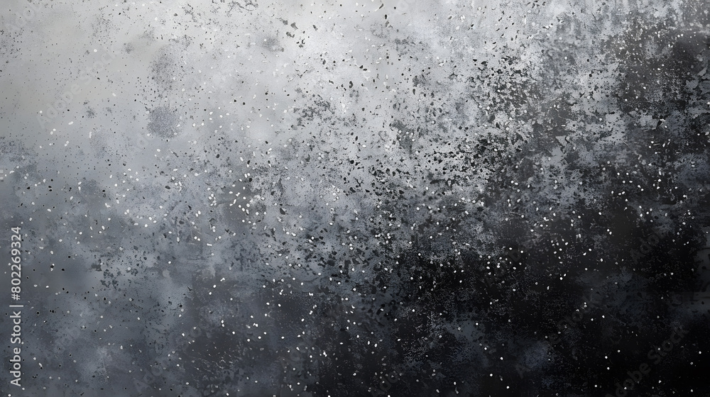 Gray noise textured gradient background. Generative AI. Gray noise textured gradient background. Generative AI.