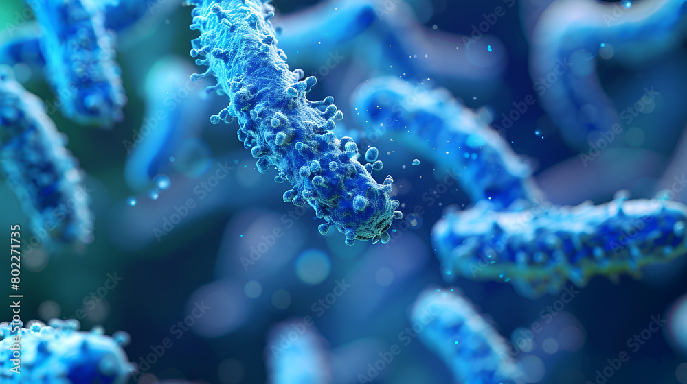 Bacteria Microscope ,generative ai Bacteria Microscope ,generative ai