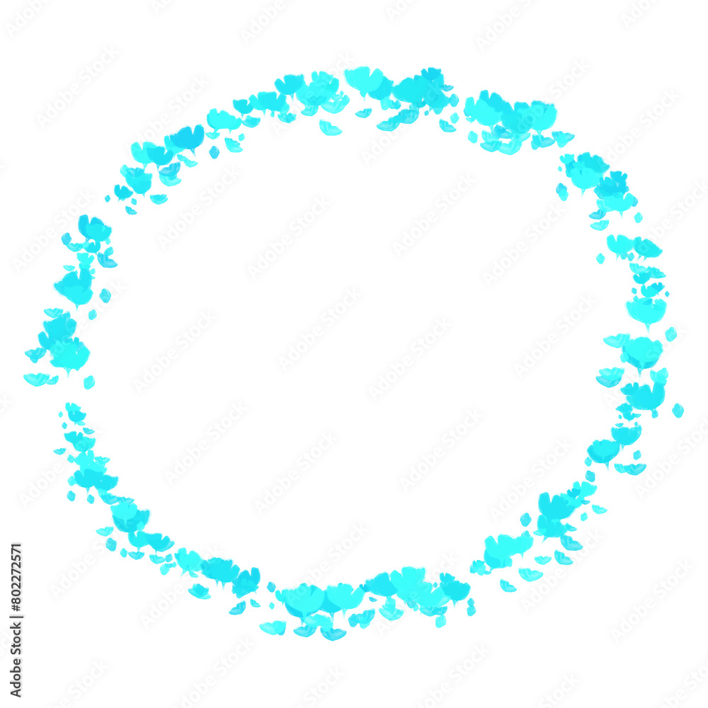 blue frame blue frame