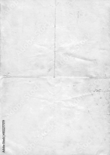 Halftone vintage paper texture with a transparent background photo
