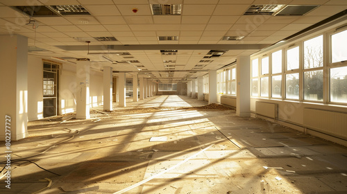 Renovated Office Space: Construction, Interior Design, Equipment