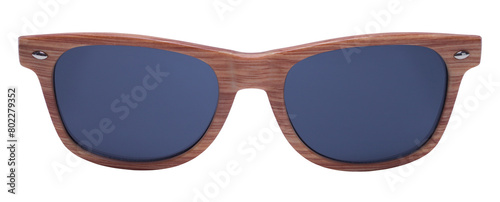 Wood Sunglasses Cut Out