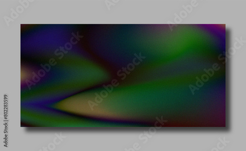 Abstract color gradient modern blurred background and film grain texture template with an elegant