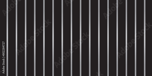 Vector prison cage on isolated transparent background. Iron fence png, iron bars png. Prison, crime, prisoner. photo