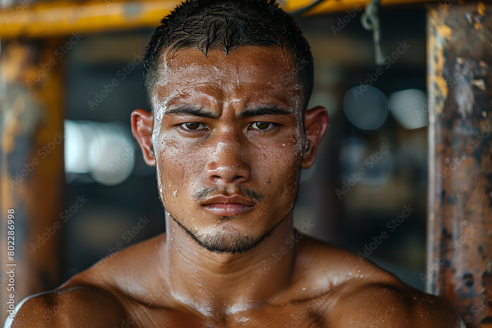 muay thai fighter in thailand, bright and airy photography muay thai fighter in thailand, bright and airy photography