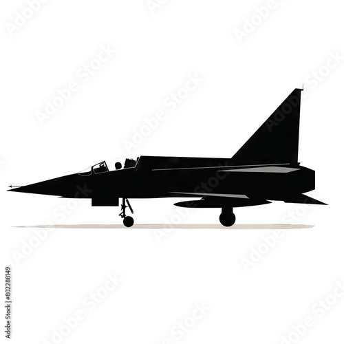 fighter jet silhouette