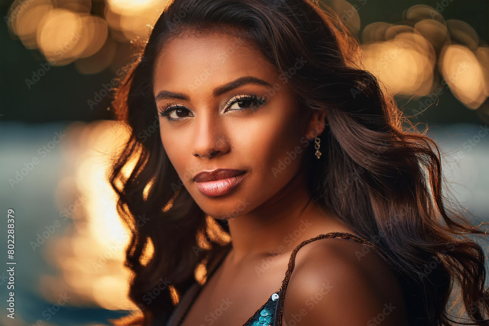 Fototapeta premium portrait of a woman